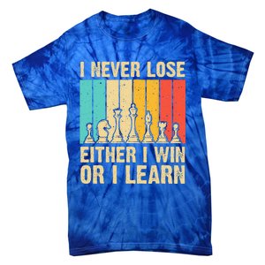 Cool Chess Lover Art For Novelty Chess Player Tie-Dye T-Shirt