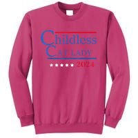 Childless Cat Lady 2024 Ladies Is Voting Kamala Sweatshirt