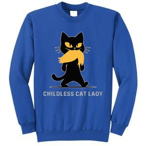 Childless Cat Lady Kamala Harris 2024 47 47th President Win Sweatshirt