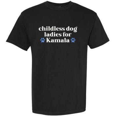 Childless Cat Lady For Kamala Harris Madam President 2024 Tank Top Garment-Dyed Heavyweight T-Shirt