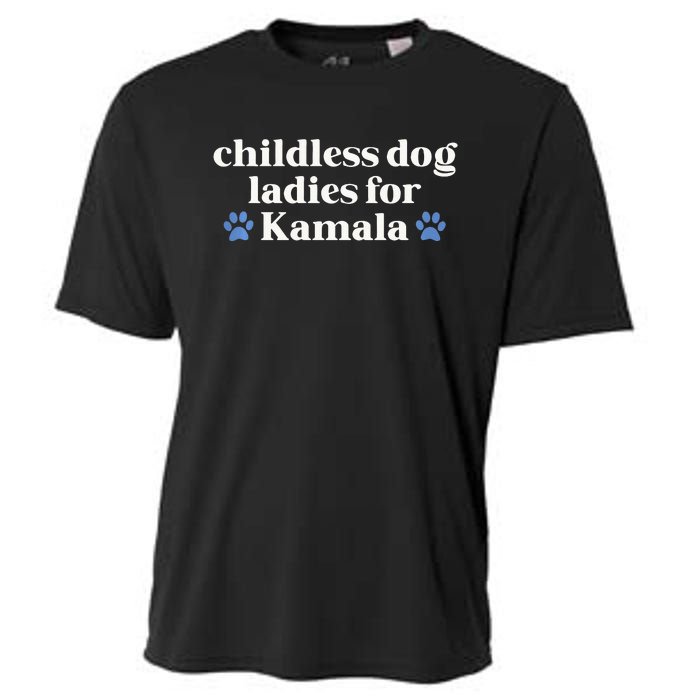 Childless Cat Lady For Kamala Harris Madam President 2024 Tank Top Cooling Performance Crew T-Shirt