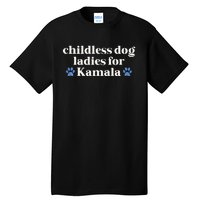 Childless Cat Lady For Kamala Harris Madam President 2024 Tank Top Tall T-Shirt