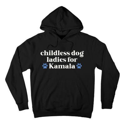 Childless Cat Lady For Kamala Harris Madam President 2024 Tank Top Tall Hoodie