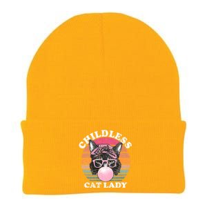 Childless Cat Lady 2024 For President Knit Cap Winter Beanie