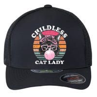 Childless Cat Lady 2024 For President Flexfit Unipanel Trucker Cap