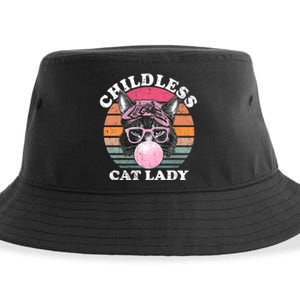 Childless Cat Lady 2024 For President Sustainable Bucket Hat