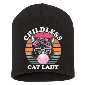 Childless Cat Lady 2024 For President Short Acrylic Beanie