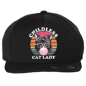 Childless Cat Lady 2024 For President Wool Snapback Cap