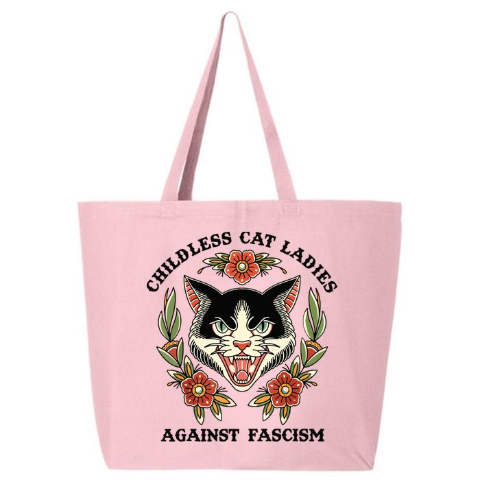 Childless Cat Ladies Against Fascism 25L Jumbo Tote