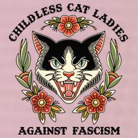 Childless Cat Ladies Against Fascism 25L Jumbo Tote