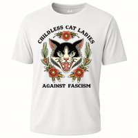 Childless Cat Ladies Against Fascism Cooling Performance Crew T-Shirt