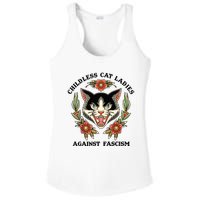 Childless Cat Ladies Against Fascism Ladies PosiCharge Competitor Racerback Tank