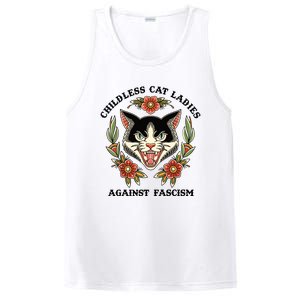 Childless Cat Ladies Against Fascism PosiCharge Competitor Tank