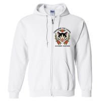 Childless Cat Ladies Against Fascism Full Zip Hoodie