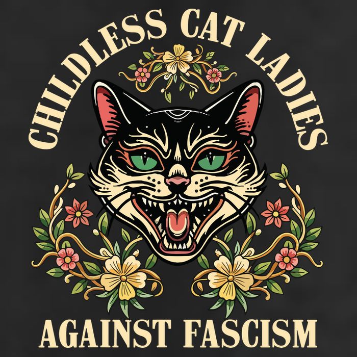 Childless Cat Ladies Against Fascism Cool Comfort Performance Bucket Hat