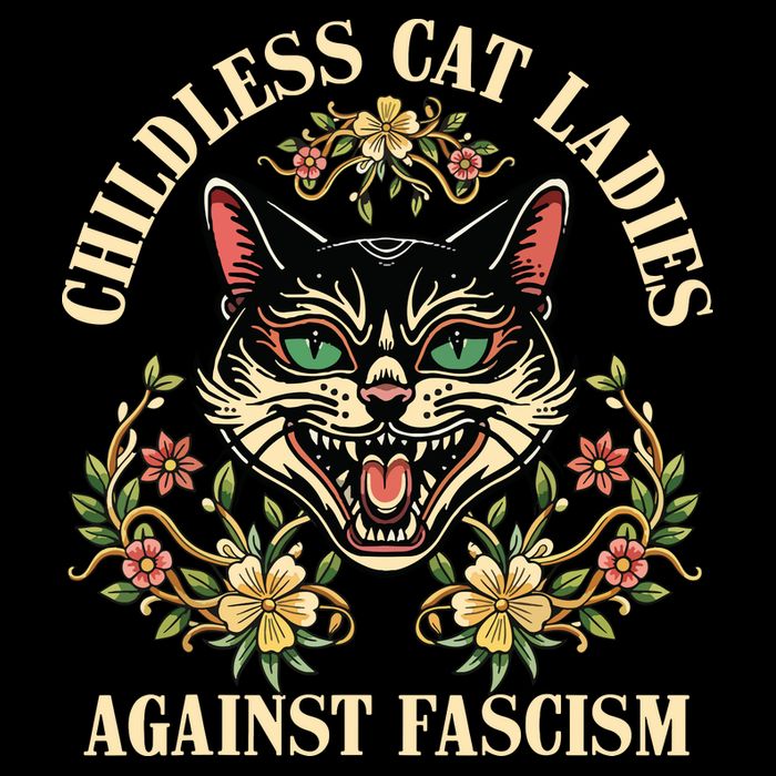 Childless Cat Ladies Against Fascism Cooling Performance Crew T-Shirt