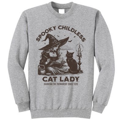 Childless Cat Lady Tall Sweatshirt