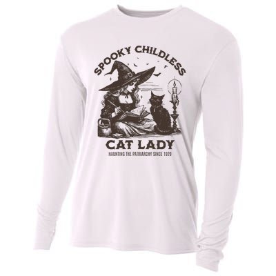 Childless Cat Lady Cooling Performance Long Sleeve Crew