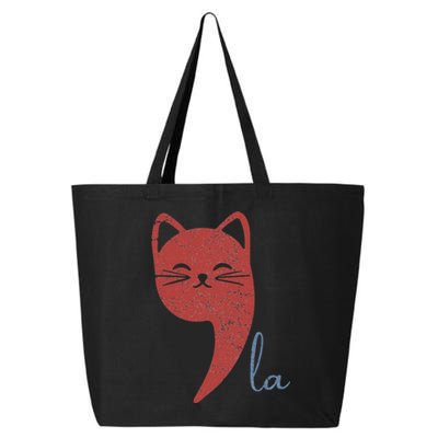 Cat Comma La Funny Kamala Harris For President 2024 25L Jumbo Tote