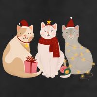 Catmas Cat Lover Cute Christmas Adult Drive Performance Visor
