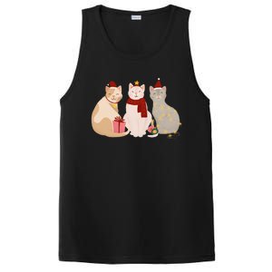 Catmas Cat Lover Cute Christmas PosiCharge Competitor Tank