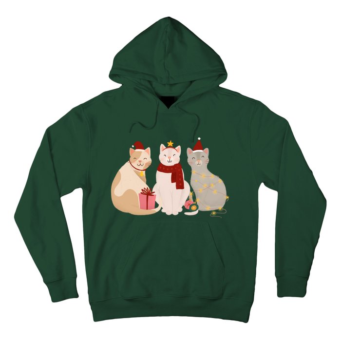 Catmas Cat Lover Cute Christmas Hoodie