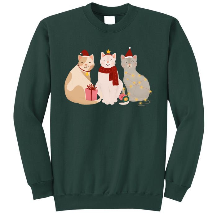 Catmas Cat Lover Cute Christmas Sweatshirt