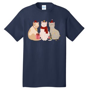 Catmas Cat Lover Cute Christmas Tall T-Shirt