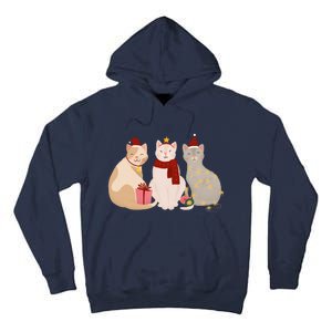 Catmas Cat Lover Cute Christmas Tall Hoodie