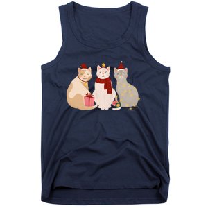 Catmas Cat Lover Cute Christmas Tank Top