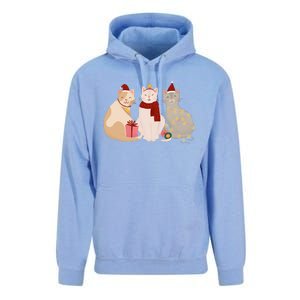 Catmas Cat Lover Cute Christmas Unisex Surf Hoodie