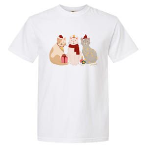 Catmas Cat Lover Cute Christmas Garment-Dyed Heavyweight T-Shirt