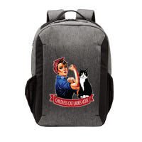 Childless Cat Ladies Vote Rosie The Riveter Vector Backpack