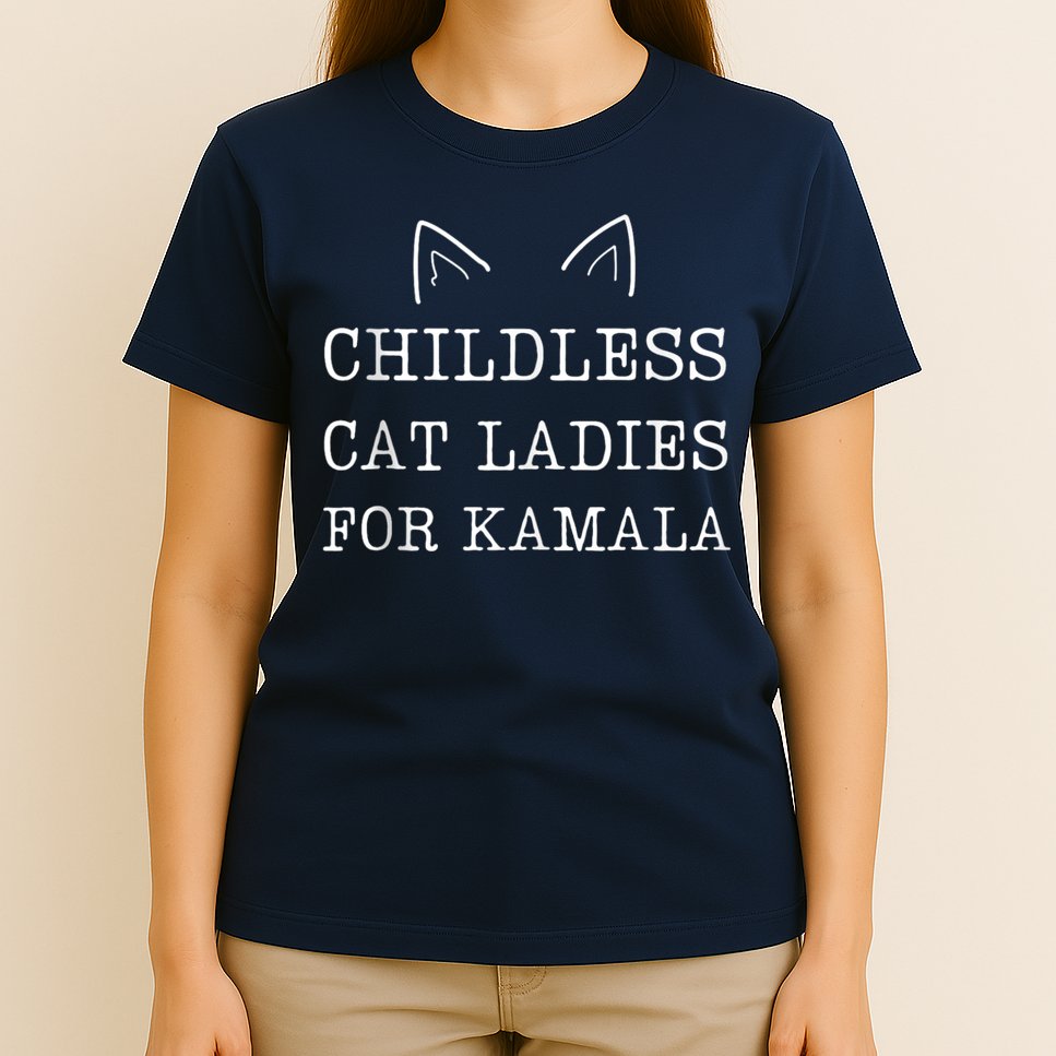 Childless Cat Ladies For Kamala T-Shirt