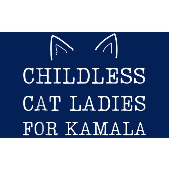 Childless Cat Ladies For Kamala Bumper Sticker