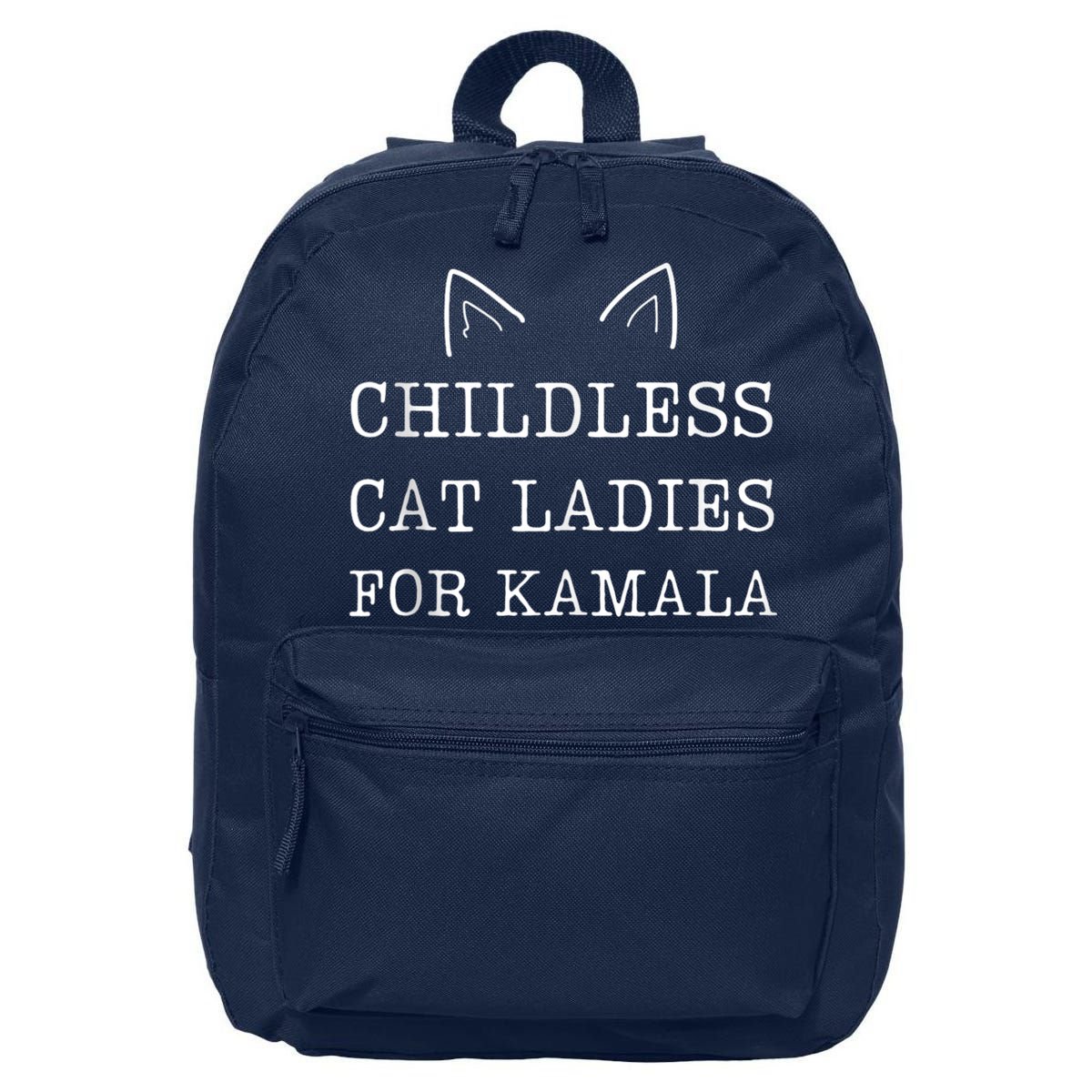Childless Cat Ladies For Kamala 16 in Basic Backpack