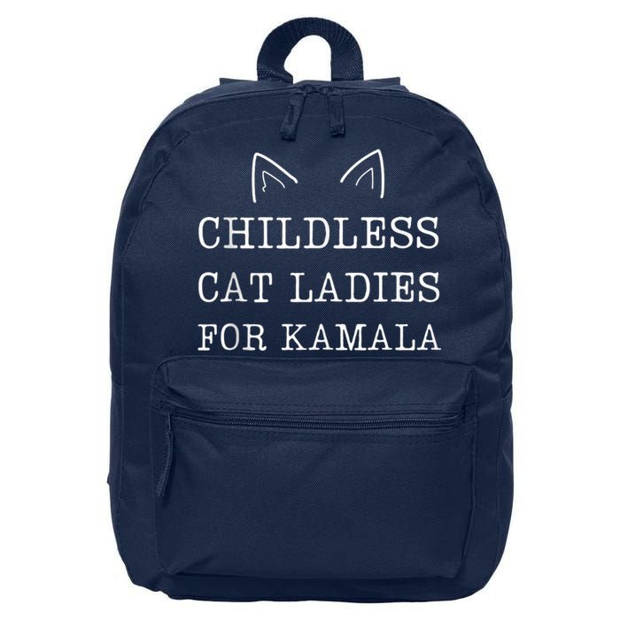 Childless Cat Ladies For Kamala 16 in Basic Backpack