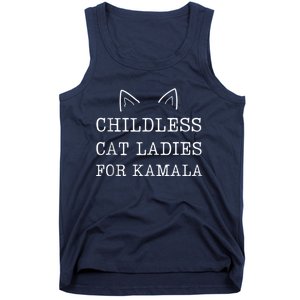 Childless Cat Ladies For Kamala Tank Top