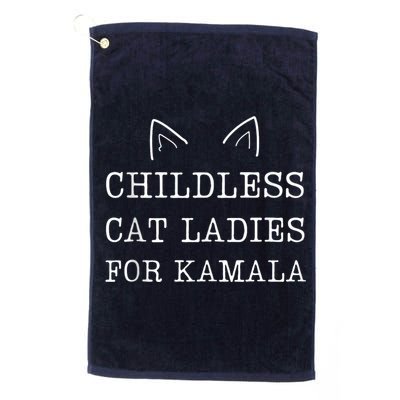 Childless Cat Ladies For Kamala Golf Towel
