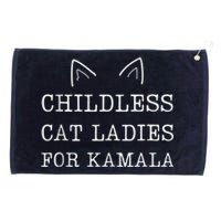 Childless Cat Ladies For Kamala Grommeted Golf Towel