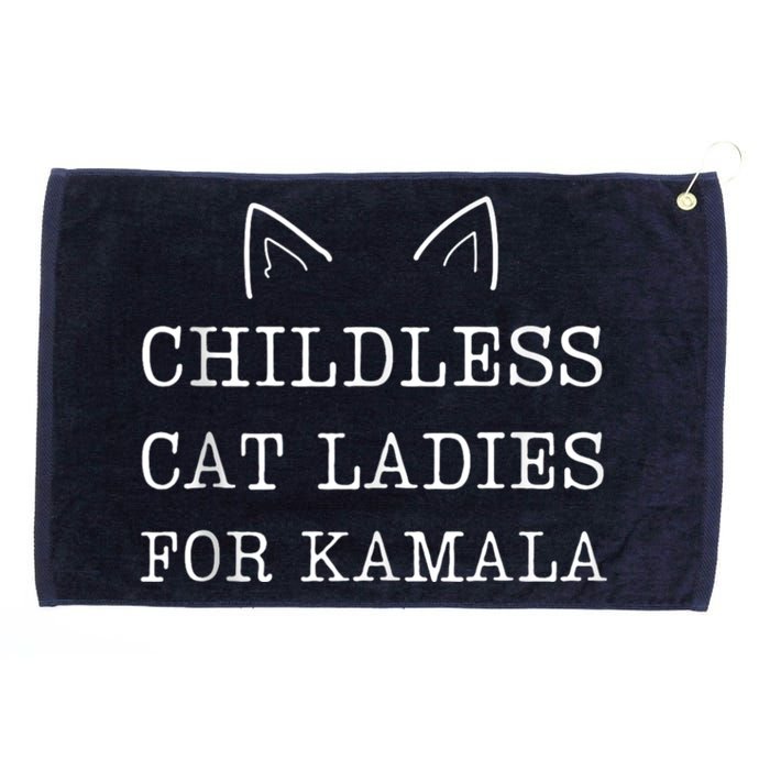 Childless Cat Ladies For Kamala Grommeted Golf Towel