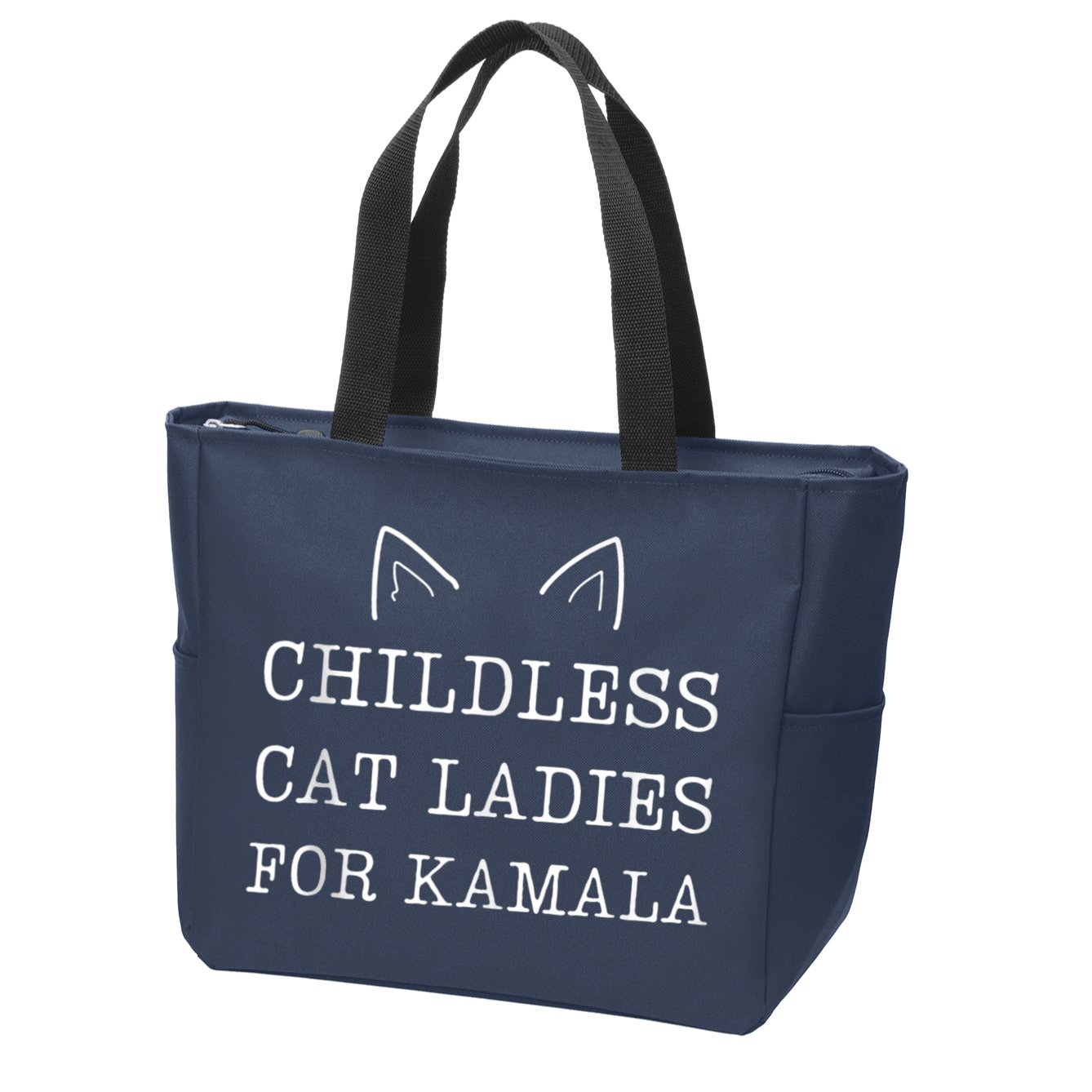Childless Cat Ladies For Kamala Zip Tote Bag