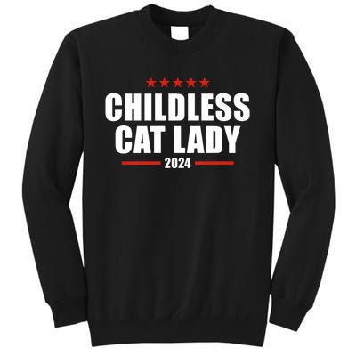 Childless Cat Lady 2024 Childless Cat Lady Sweatshirt