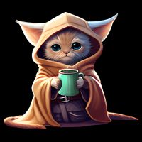 Cat Coffee Lover Kitten Baby Cute Adorable Fan Art Gift Impact Tech Backpack