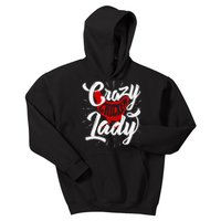 Crazy Chicken Lady Chickens Farmer Farming Kids Hoodie