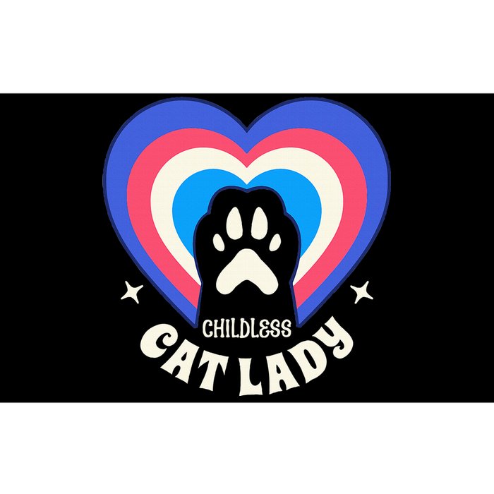 Childless Cat Lady Bumper Sticker