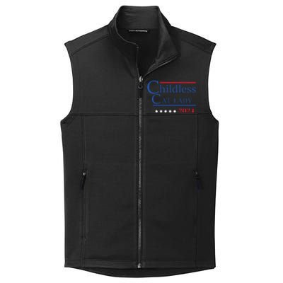 Childless Cat Lady 2024 Ladies Is Voting Kamala Collective Smooth Fleece Vest