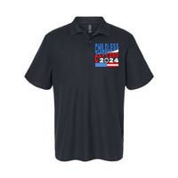 Childless Cat Lady Usa Voting Election 2024 Softstyle Adult Sport Polo