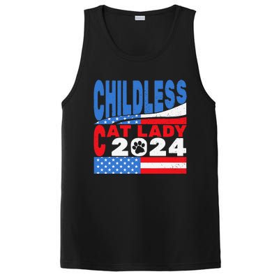 Childless Cat Lady Usa Voting Election 2024 PosiCharge Competitor Tank