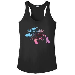 Childless Cat Ladies Against Fascism Ladies PosiCharge Competitor Racerback Tank